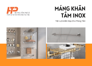 Máng Khăn Tắm Inox – Tiện Lợi & Bền Đẹp Cho Phòng Tắm