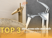 Top 3 mẫu vòi lavabo bán chạy tại HTP mới nhất năm 2025