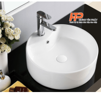 Lavabo sứ cáo cấp LB-06