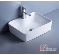 Lavabo sứ cáo cấp LB-06