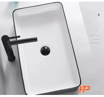 Lavabo sứ cáo cấp LB-14