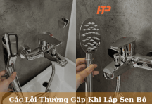 Các Lỗi Thường Gặp Khi Lắp Sen Bộ & Cách Chọn Sen Tắm Inox 304 Đúng Chuẩn