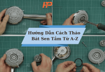 Hướng Dẫn Cách Tháo Bát Sen Tắm Từ A Đến Z 