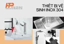 Thiết bị vệ sinh Inox 304 giá rẻ tại quận Gò Vấp - Bền đẹp, chống rỉ sét