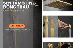 Sen tắm đứng đồng thau cao cấp tại TP.HCM
