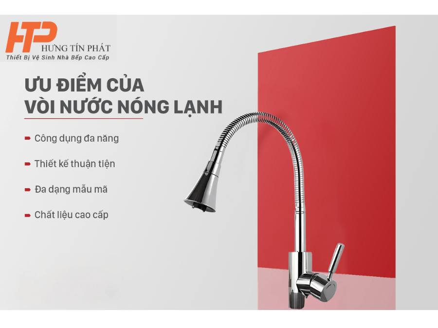 5 Lý Do Nên Chọn Vòi Rửa Chén Nóng Lạnh Cho Phòng Bếp Hiện Đại