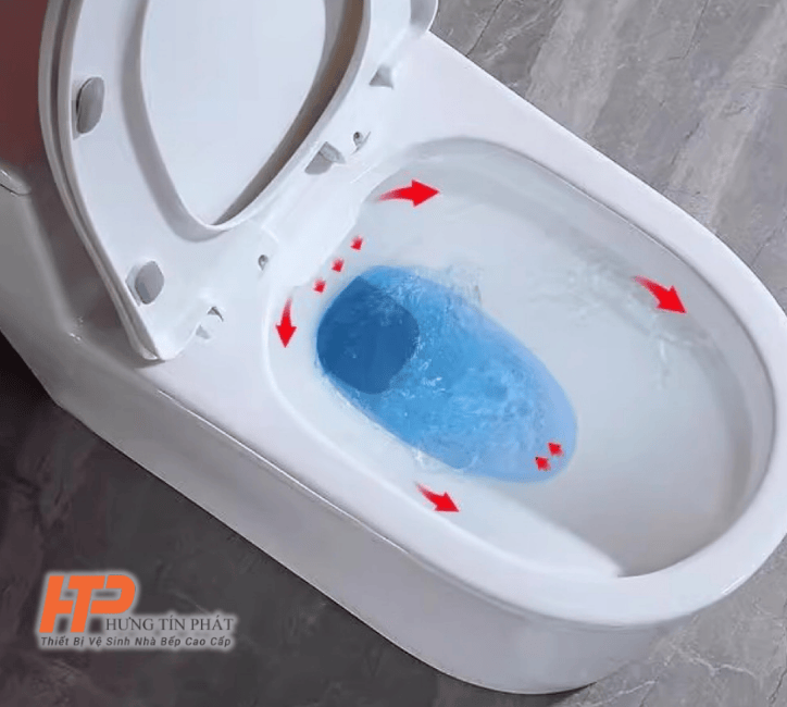 Bồn Cầu Khối HTP C02
