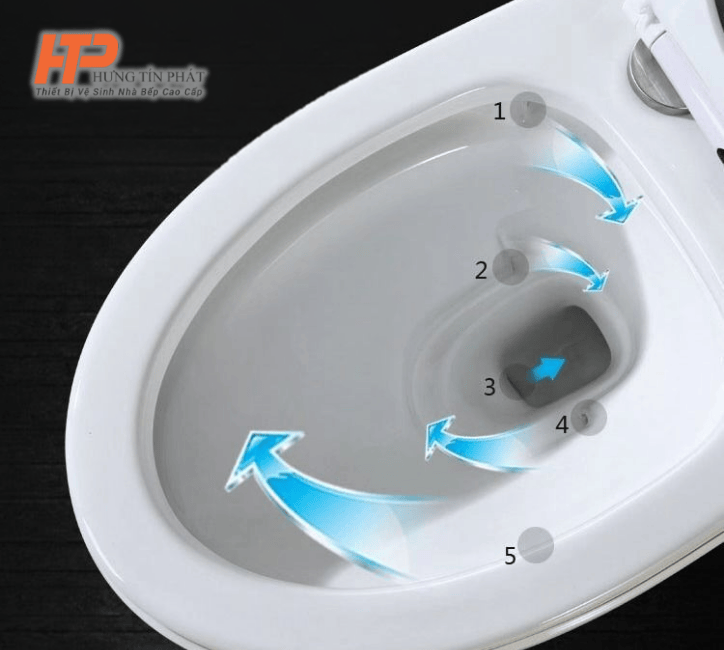 Bồn cầu khối HTP C-12