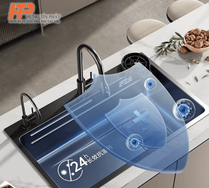 Chậu rửa Nano HTP 7846