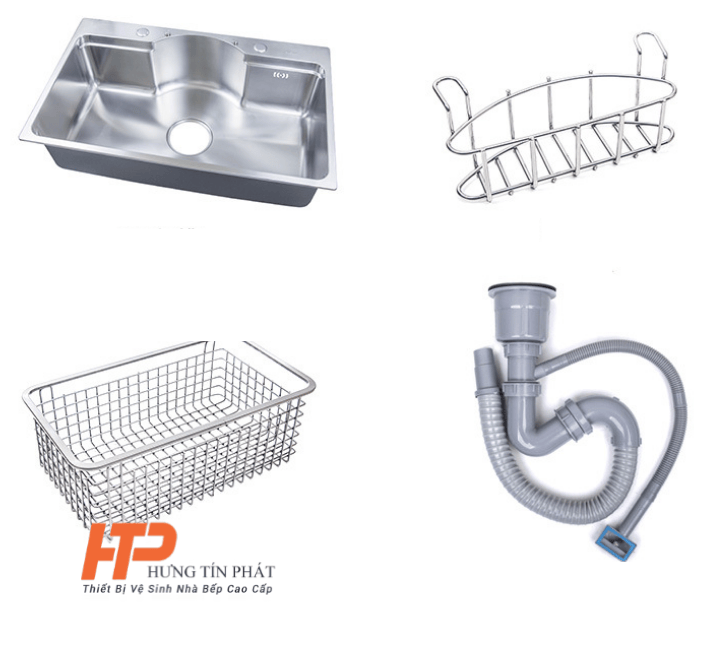 Chậu rửa chén cao cấp HTP 7546B