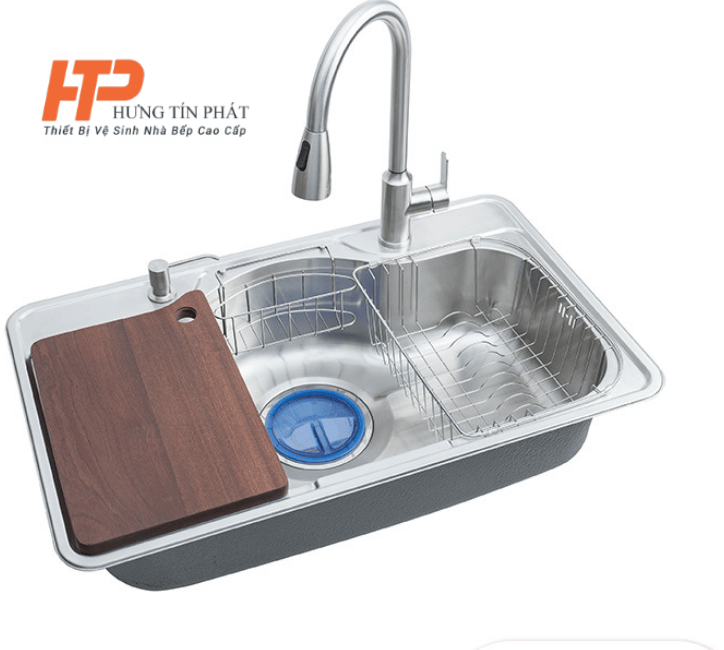Chậu rửa chén cao cấp HTP 7546B