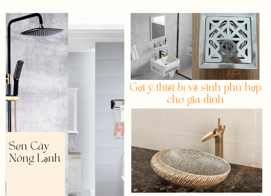 Gợi ý thiết bị vệ sinh phù hợp cho gia đình 