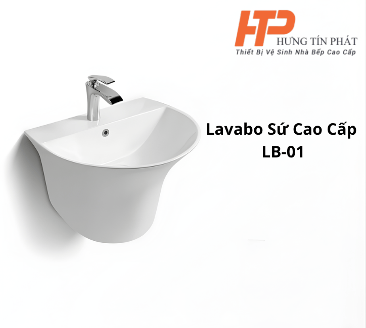 Lavabo Sứ Cao Cấp LB-01
