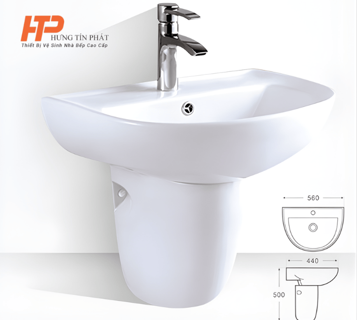 Lavabo Sứ Cao Cấp LB-02