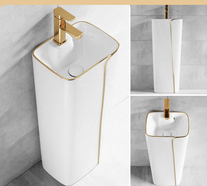 Lavabo sứ cáo cấp LB-21