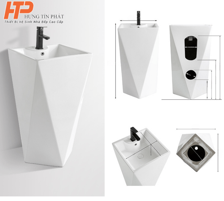 Lavabo sứ cao cấp LB-24