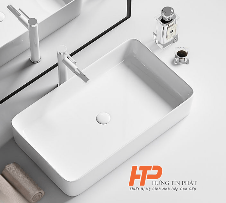 Lavabo sứ cao cấp LB-13