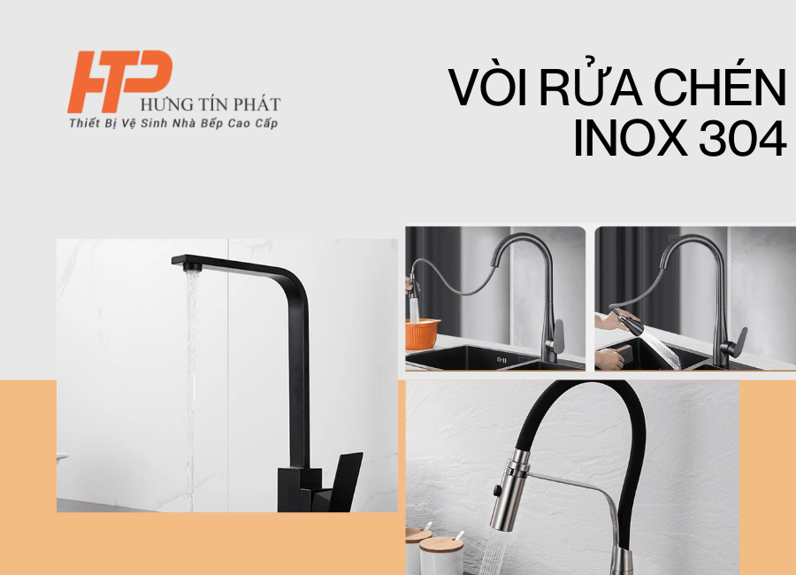 Mua Vòi Rửa Chén Nóng Lạnh Inox 304 Giá Rẻ Tân Bình