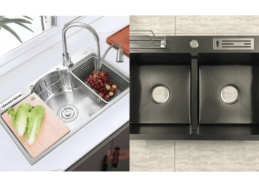 Tư vấn chọn chậu rửa chén đơn và đôi phù hợp cho căn hộ chung cư
