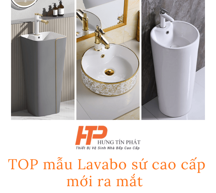 TOP mẫu Lavabo sứ cao cấp mới ra mắt 