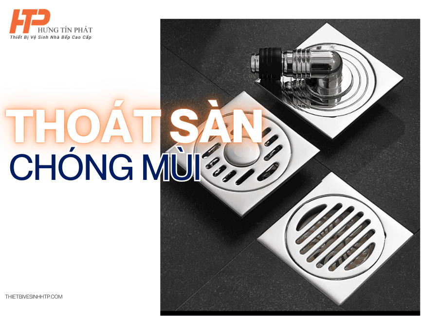 Thoát sàn chống mùi cho nhà vệ sinh