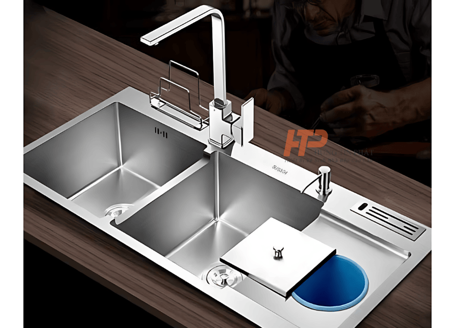 Top 3 mẫu chậu rửa chén inox 304 đẹp bền cho căn hộ tại Quận Tân Phú
