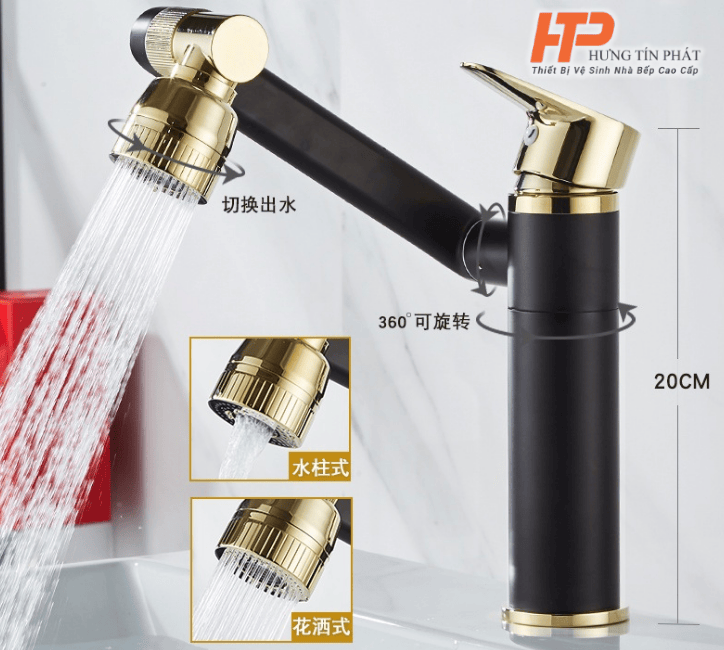 VÒI LAVABO GẬP LÊN XUỐNG