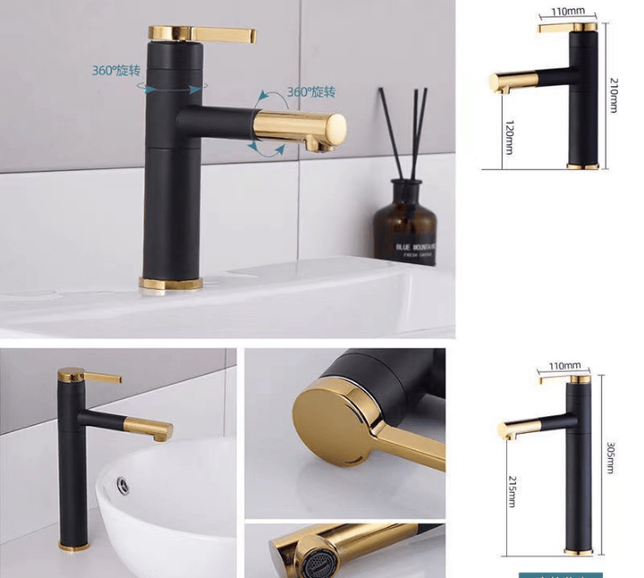 Vòi lavabo nóng lạnh HTP 618