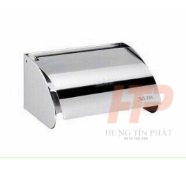 HỘP ĐỰNG GIẤY VỆ SINH INOX 304 LOẠI KÍN