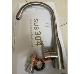 Vòi Rửa Chén Nóng Lạnh Inox Sus 304