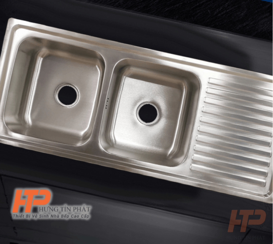 Chậu rửa 2 ngăn HTP 10545