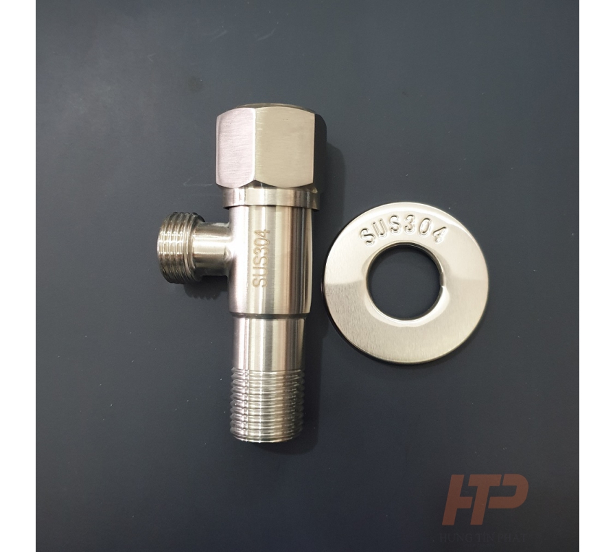 Van F chia 2 ngã inox SUS 304