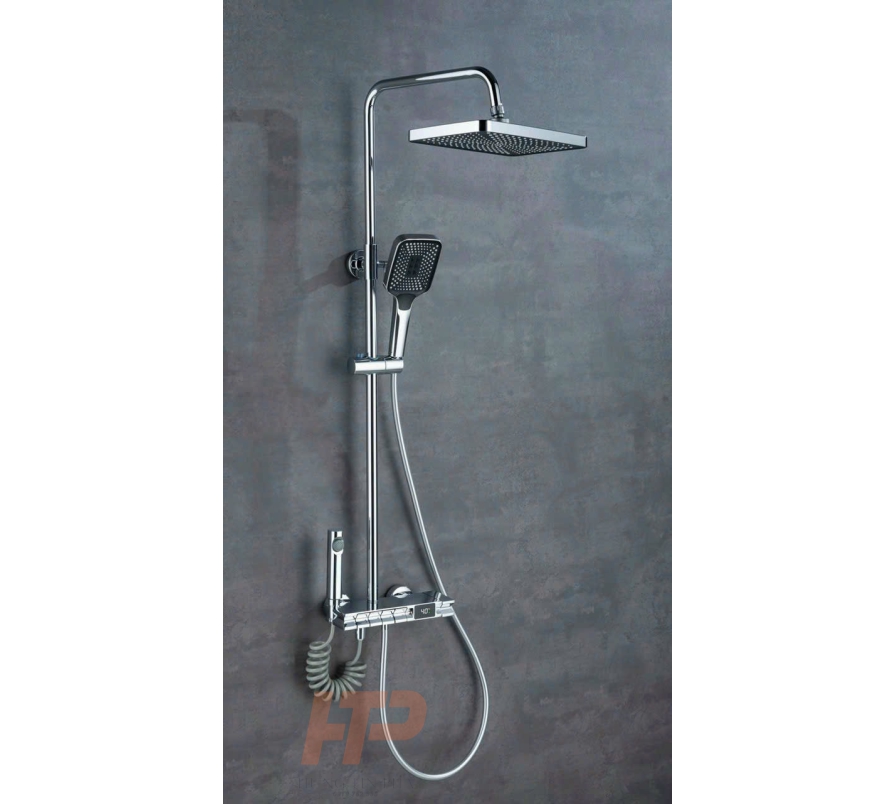 Sen cây Nóng Lạnh vuông bóng có hiển thị nhiệt độ