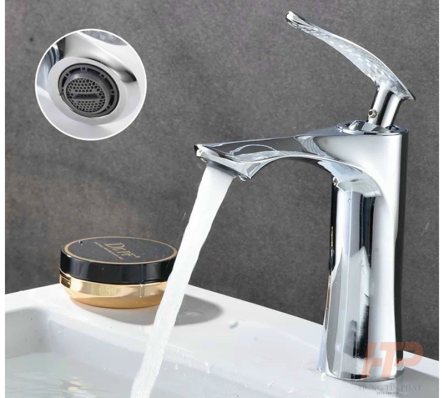 Vòi chậu lavabo , vòi nóng lạnh 1 lỗ rửa tay cao cấp